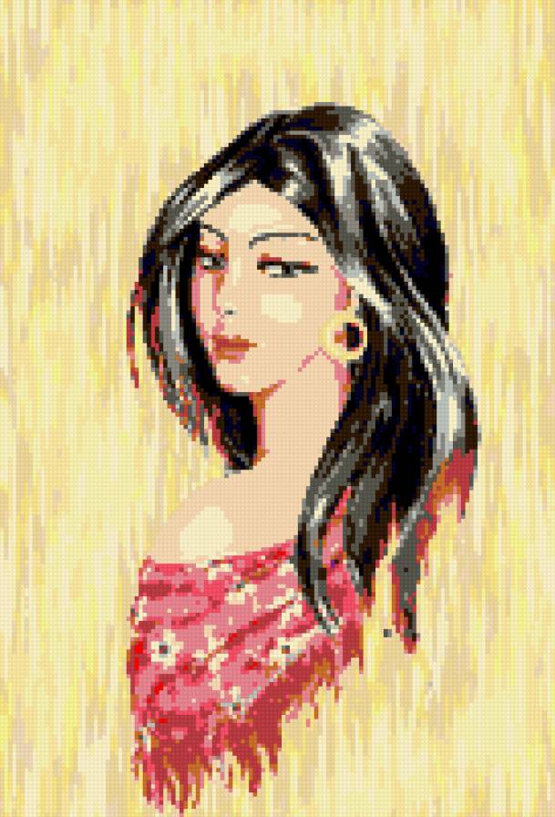 Циганка - девушка - предпросмотр