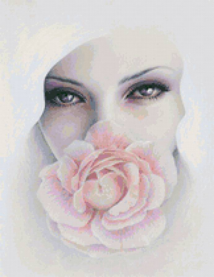 Роза - девушка - предпросмотр