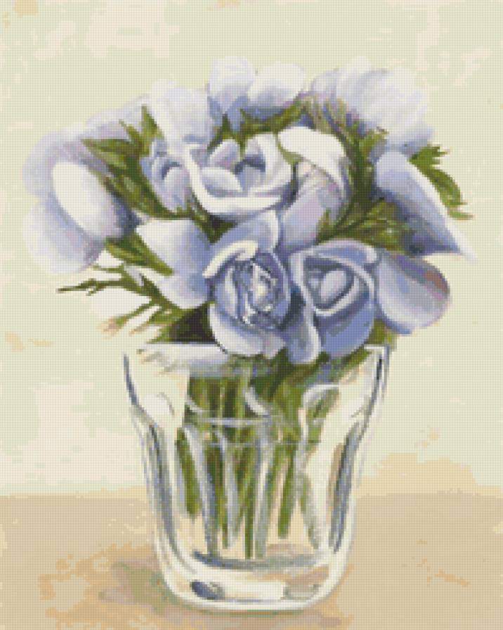 Нежность - открытка, букет, цветы - предпросмотр