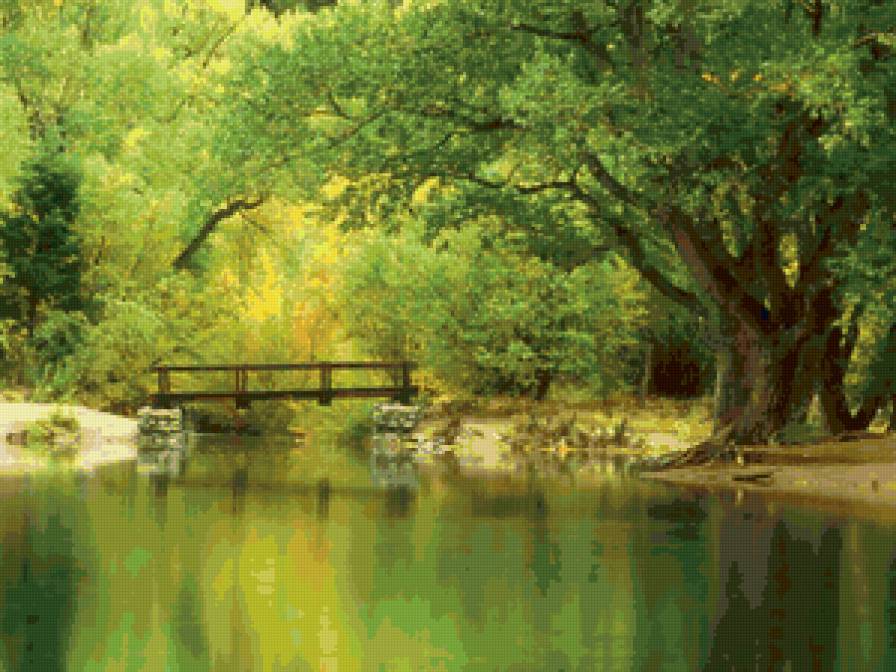 Пейзаж - река, пейзаж, природа - предпросмотр