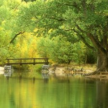 Схема вышивки «Пейзаж»