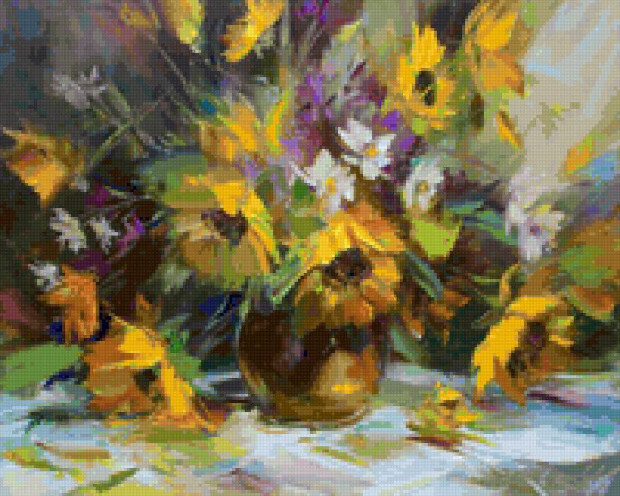 подсолнухи - предпросмотр