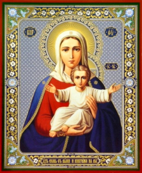 богородица леушинская - оригинал