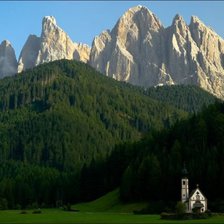 Схема вышивки «Пейзаж»