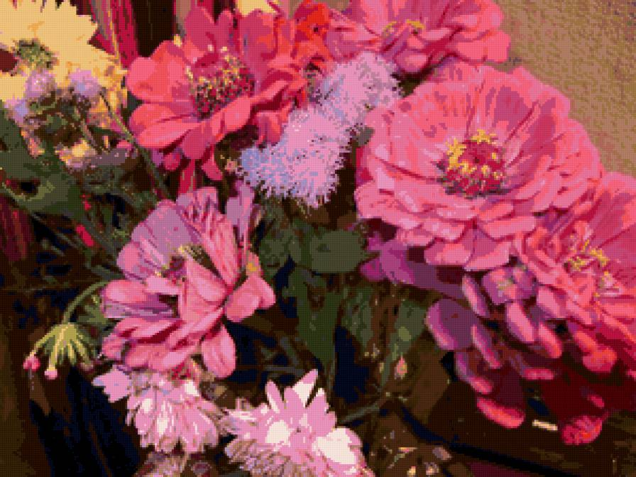 Последний Летний Букет - лето, цветы, букет - предпросмотр