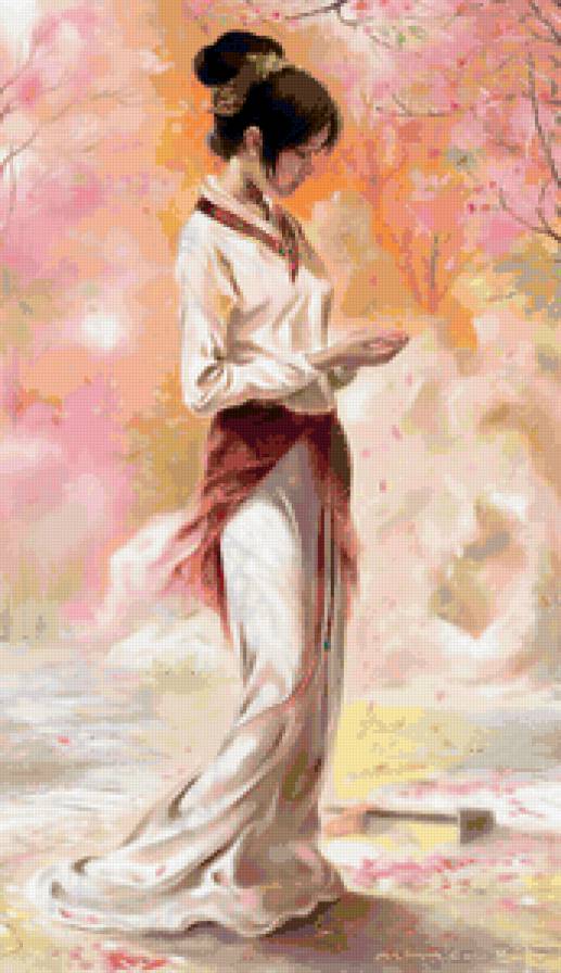 серия "японка" - девушка, японка - предпросмотр