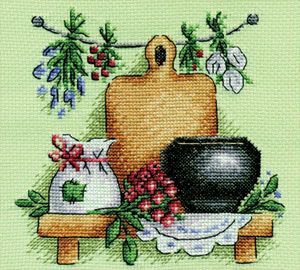 ЦЕЛЕБНЫЕ ТРАВЫ - натюморт - оригинал