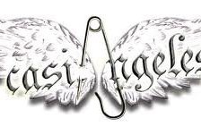 Схема вышивки «casi angeles logo»