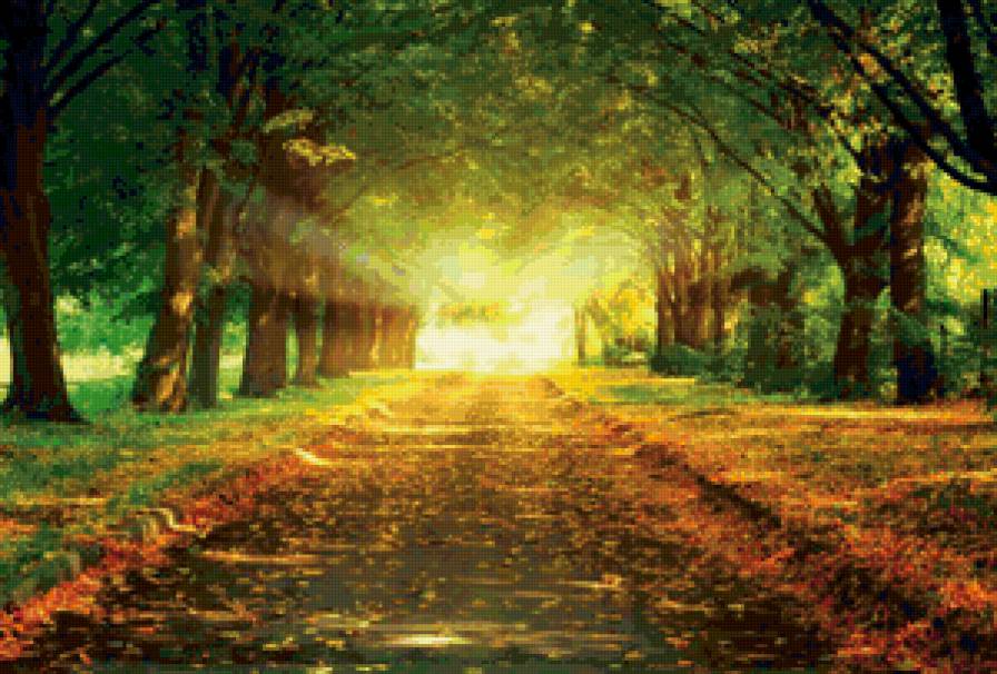 осень - пейзаж - предпросмотр