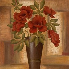 Схема вышивки «Маки»