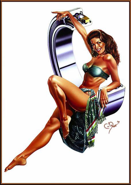 Серия "В стиле рок" - девушка - оригинал