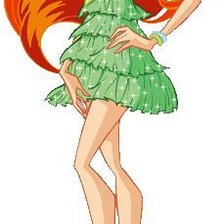 Схема вышивки «блум»