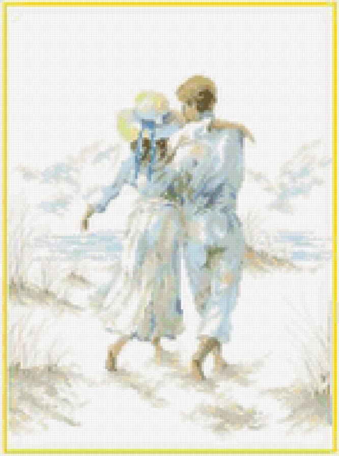 в обнимку - пара - предпросмотр