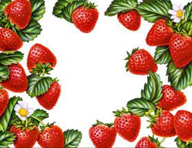 Салфетка - салфетка, ягоды, клубника - оригинал