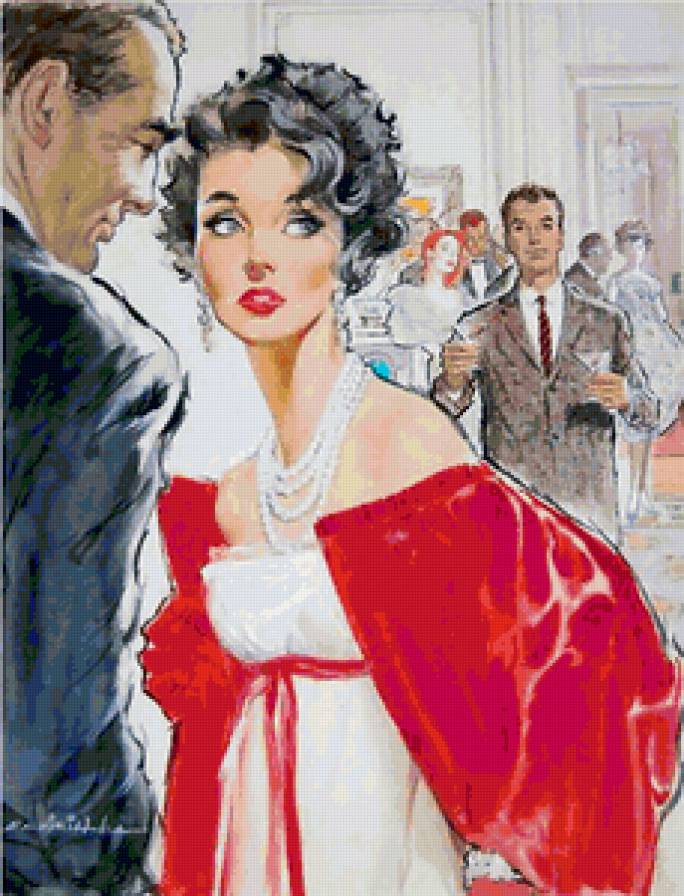 Серия "В американском стиле" - двое, люди, пара, девушка, мужчина - предпросмотр