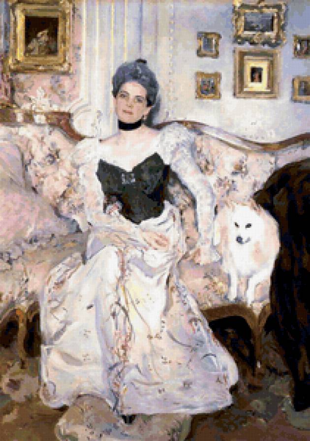 Княгиня Зинаида Юсупова В.А.Серов - предпросмотр