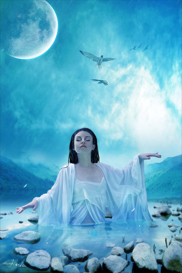 №94631 - картина, искусство, девушка, живопись, люди - оригинал