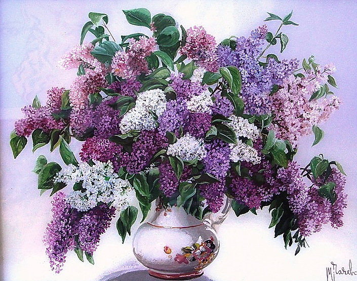 Сирень - живопись, чачева татьяна - оригинал