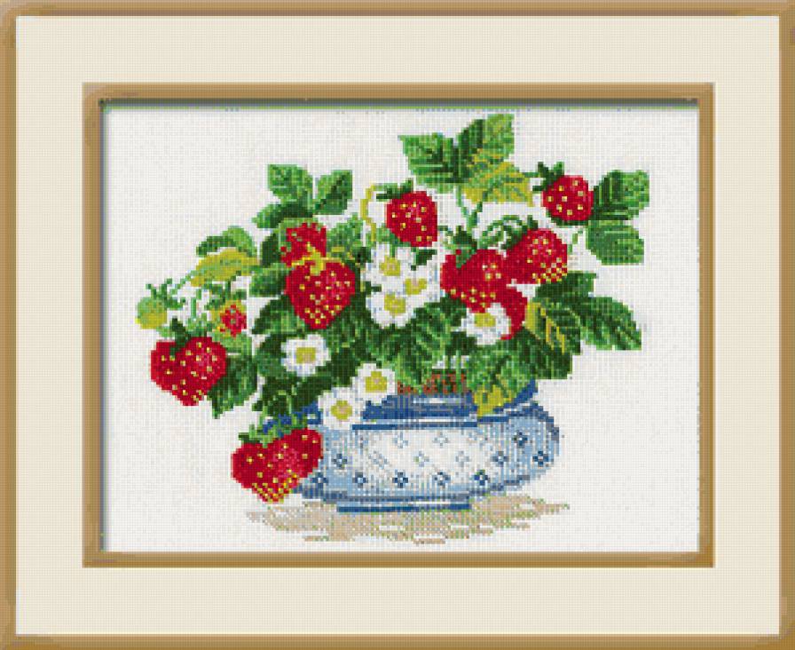 земляничный букет - ягоды - предпросмотр