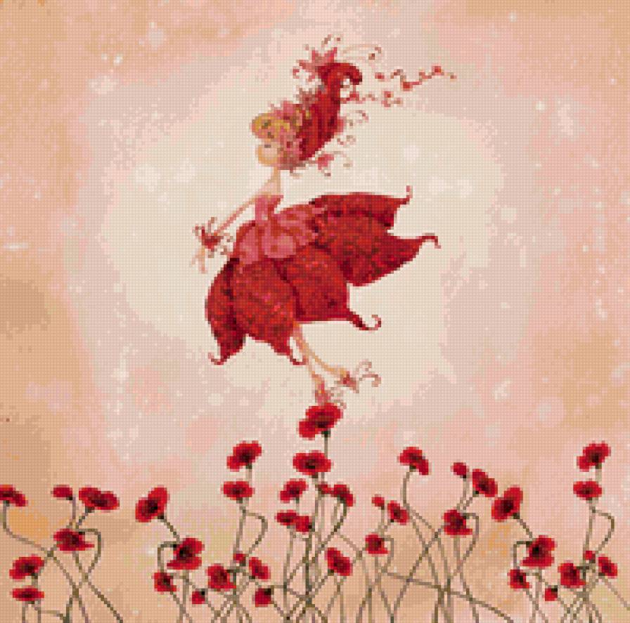 маки - девочка маки - предпросмотр