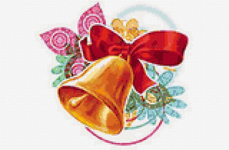 колокольчик новогодний - колокольчик - предпросмотр