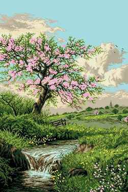 весна - природа, картина, пейзаж - оригинал