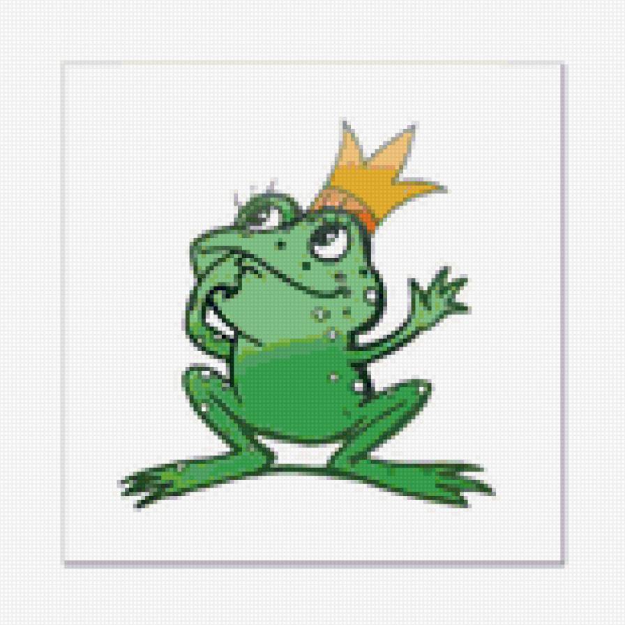 Царевна лягушка - лягушка, лягушонок, карона - предпросмотр