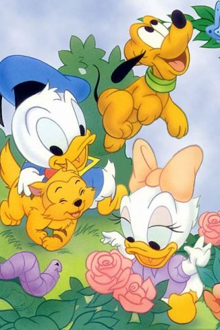 весёлые друзья - дисней - оригинал