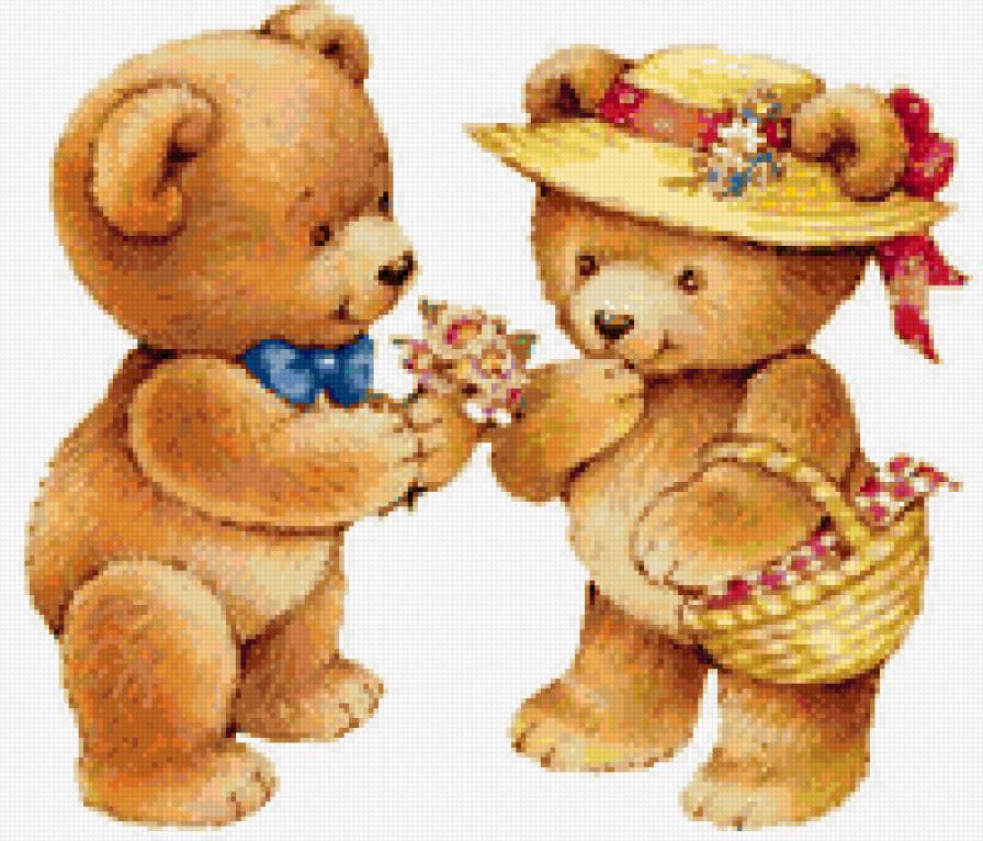 детская серия - звери, мишки - предпросмотр