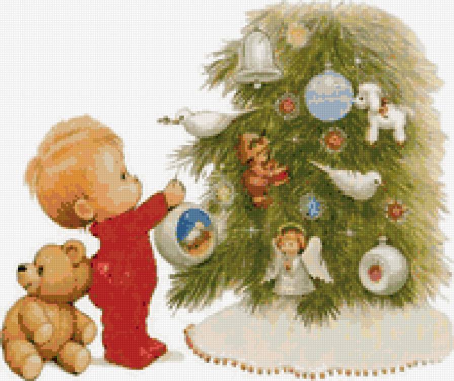 детская серия - новый год, дети - предпросмотр