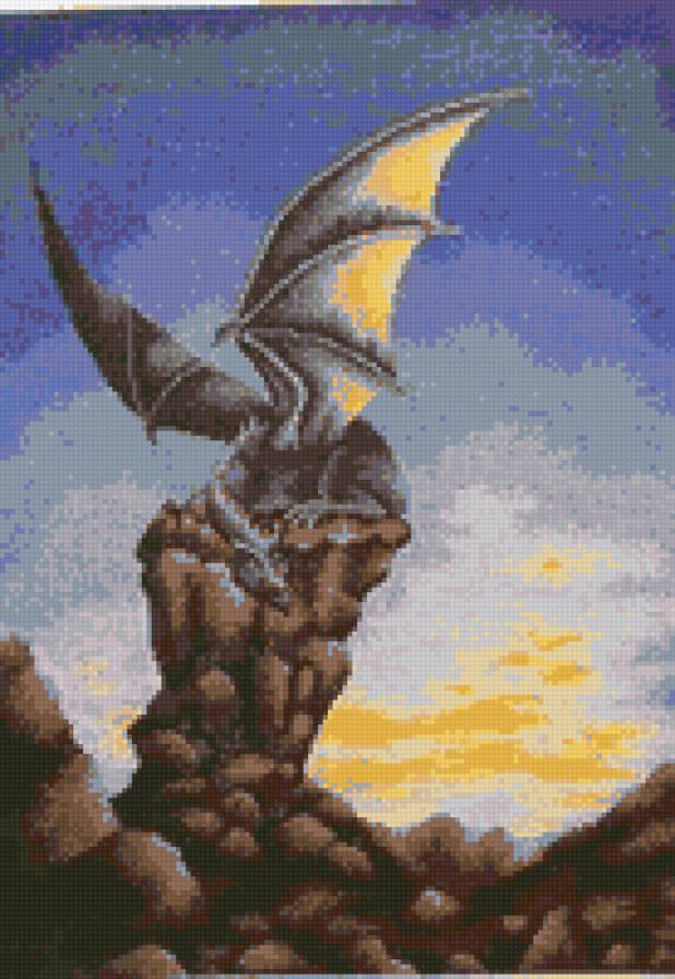 Дракон - дракон - предпросмотр