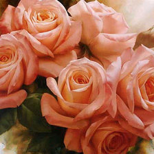 Схема вышивки «розы»