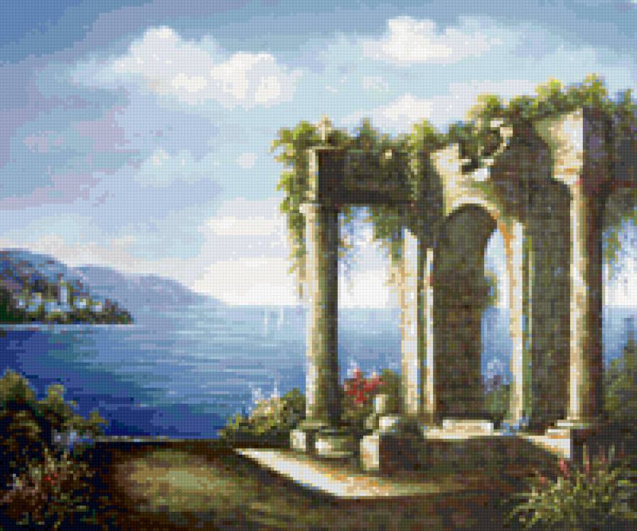 Бухта - пейзаж, вода, море - предпросмотр