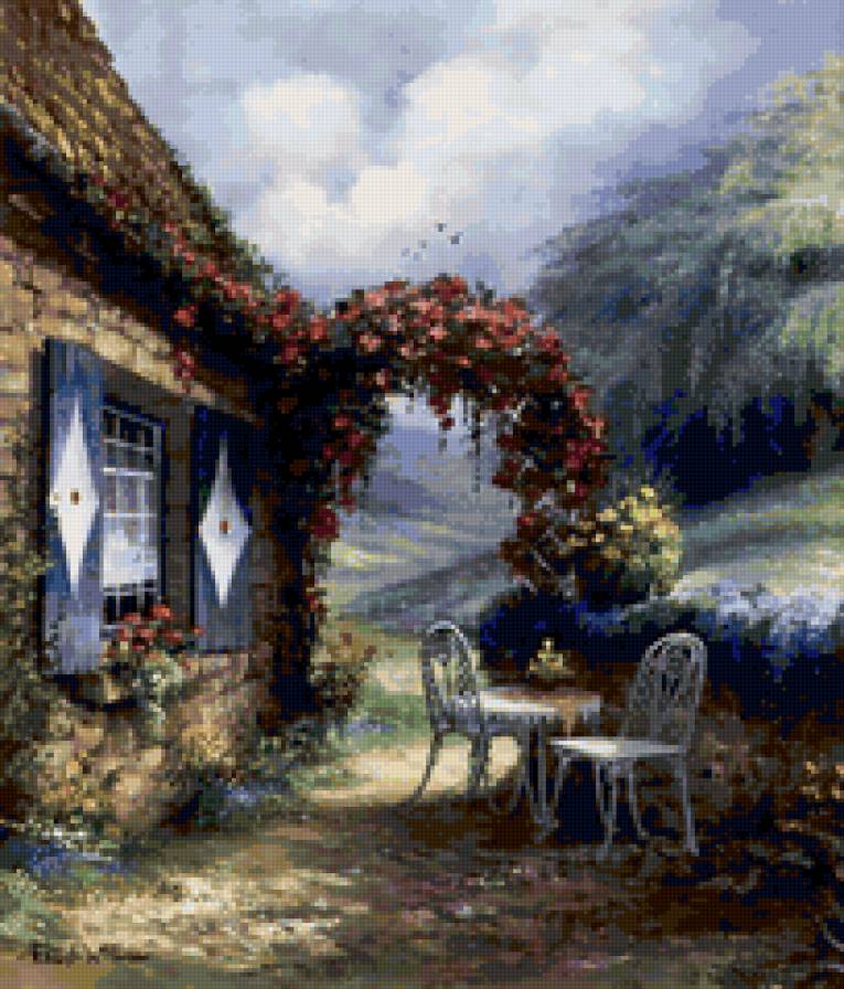 Арка 3 - арка, дворик - предпросмотр