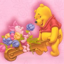 Оригинал схемы вышивки «Winnie Pooh» (№96275)