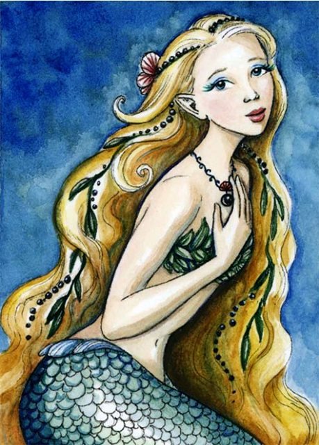 Русалочка - русалка, для детей, русалки, сказка, любимые сказки, русалочка - оригинал