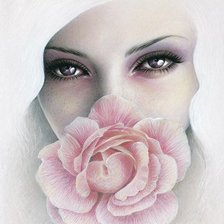 женщина-роза