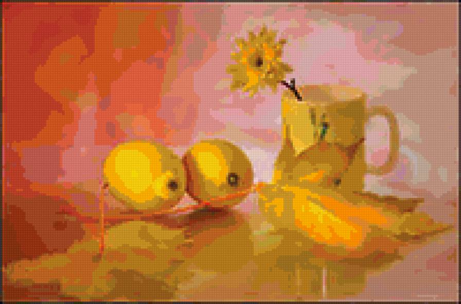 натюрморт - лимончики - предпросмотр