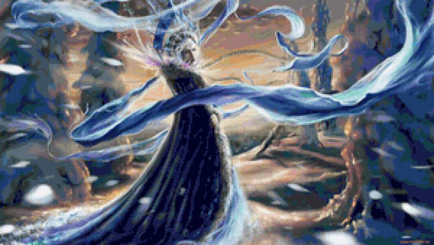 Фэнтези,снежная королева - предпросмотр