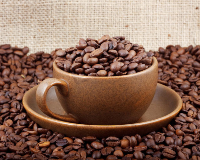 Кофе - чаепитие, кофе, зерна - оригинал