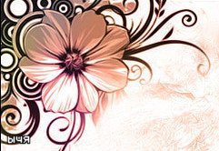 Цветок - цветок, узор - оригинал