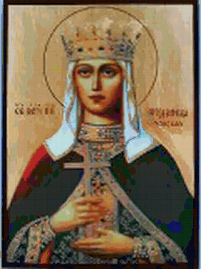 св. Людмила - икона - предпросмотр