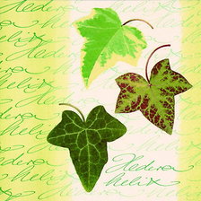 Оригинал схемы вышивки «листья» (№97331)