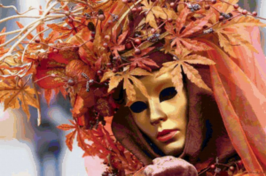 Венецианские маски - предпросмотр