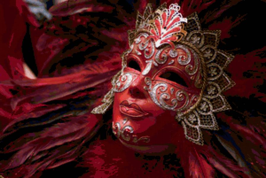 Венецианские маски - предпросмотр