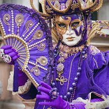Схема вышивки «Венецианские маски»