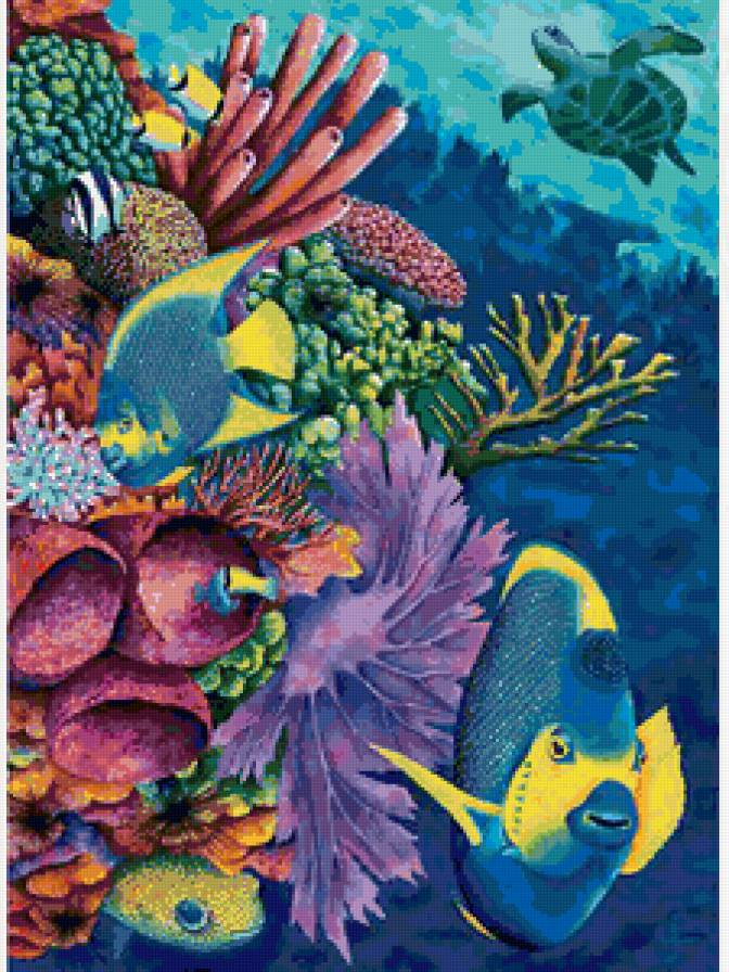 подводный мир - рыбы, море, подводный мир - предпросмотр