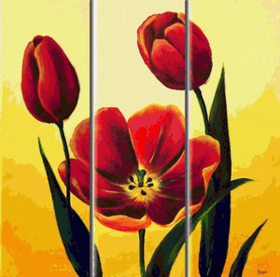 Необычные цветы) - flowers, цветы - оригинал