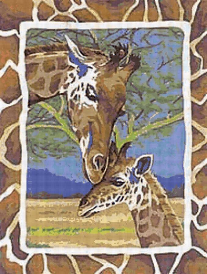 №98044 - животные, пейзаж - предпросмотр