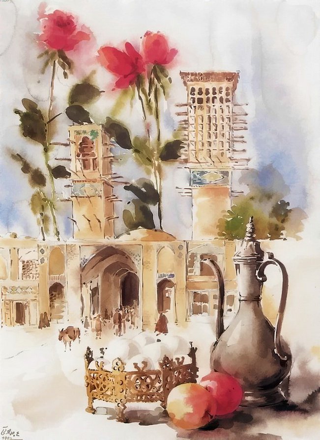 акварель - оригинал